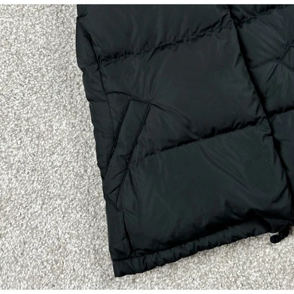 James Perse Yosemite Vest Womens 0 Black Full Zip Goose Down Puffer Quilted - Picture 4 of 10